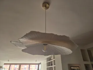 Lámpara de techo Zara Home Beige/Blanca