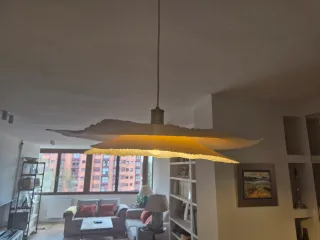 Lámpara de techo Zara Home Beige/Blanca