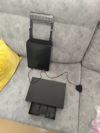 Acuario Fluval Edge 23L Negro Transparente