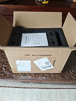 Estanción Energía + Panel Solar 200W Allpower 600W