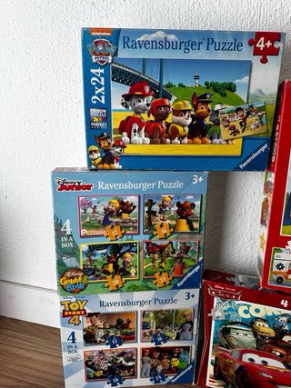Lote 16 Puzzles Infantiles Goula, Djeco, Janod...