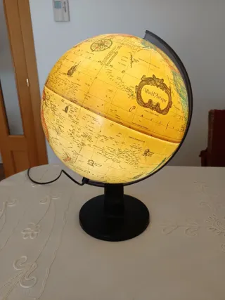 Globo terráqueo decorativo