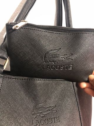 Bolso Lacoste Negro
