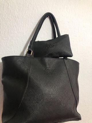 Bolso Lacoste Negro