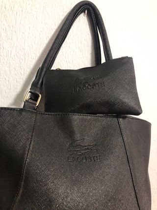 Bolso Lacoste Negro