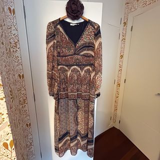 Vestido largo NAF NAF