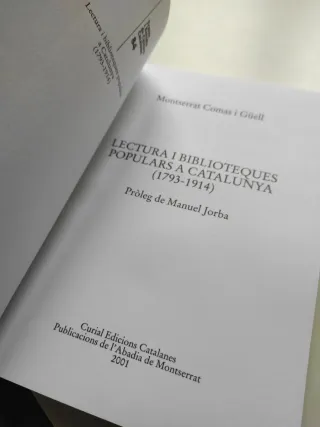Lectura i biblioteques populars a Catalunya