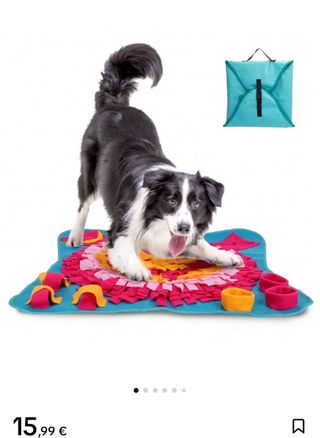 Alfombra olfateo perro