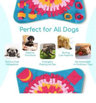 Alfombra olfateo perro