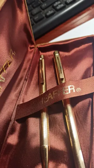 Set Pluma y Bolígrafo Sheaffer Oro