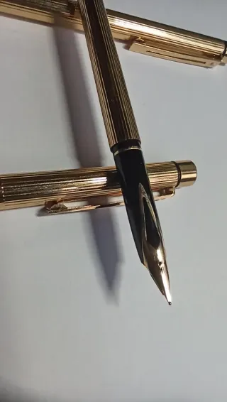 Set Pluma y Bolígrafo Sheaffer Oro