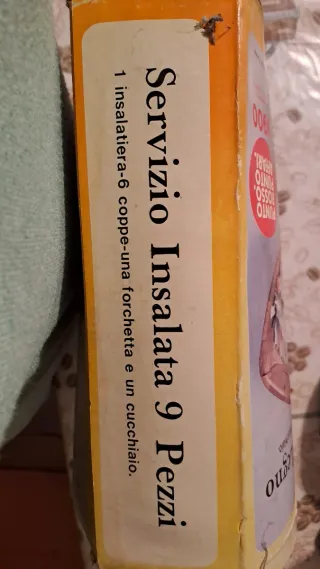 Insalatiera Legno 9 pezzo