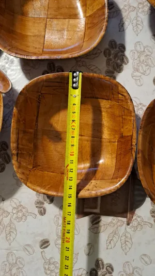 Insalatiera Legno 9 pezzo