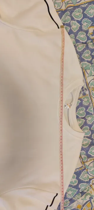 Sudadera blanca talla M para altura 165cm