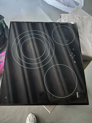 Placa vitrocerámica Zanussi