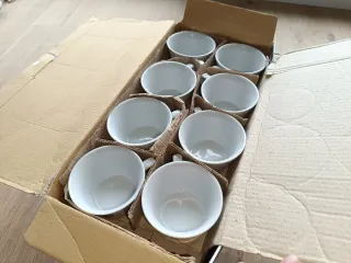 Juego café 27 piezas porcelana