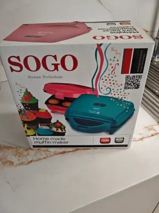 Máquina para hacer magdalenas SOGO 700W