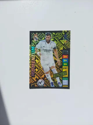 Carta Benzema Momentum Adrenalyn 22/23
