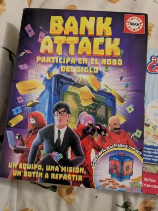 Juego de mesa Bank Attack Educa