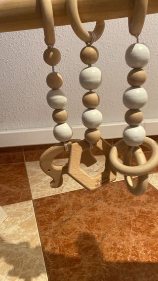 Gimnasio bebé madera