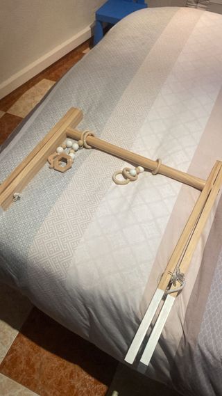 Gimnasio bebé madera