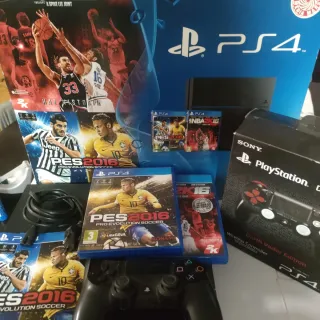 PS4 (PlayStation 4) + 2 Juegos + Mando
