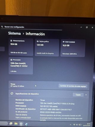 HP 15-fd0046ns Portátil 15.6 Full HD