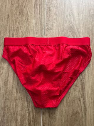 Slip rojo de malla