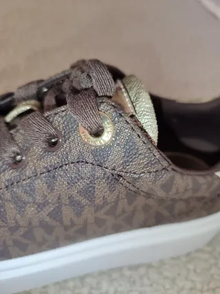 Zapatillas Michael Kors Romey Metallic Marrón/Dora