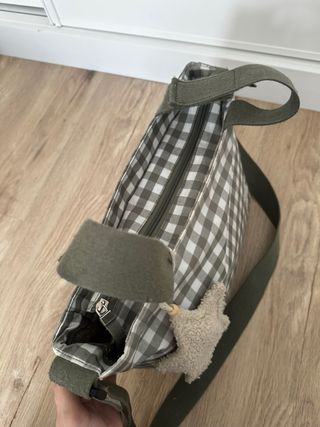 Bolso Walking Mum Vichy Verde