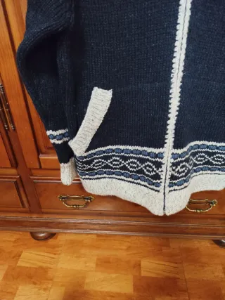 Chaqueta de punto con cremallera