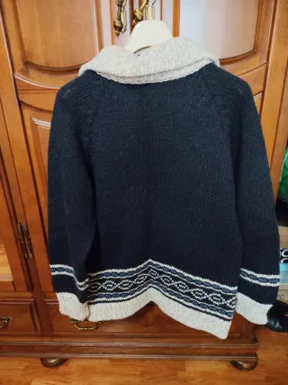 Chaqueta de punto con cremallera