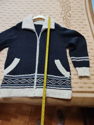 Chaqueta de punto con cremallera