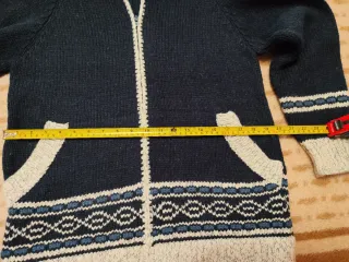 Chaqueta de punto con cremallera