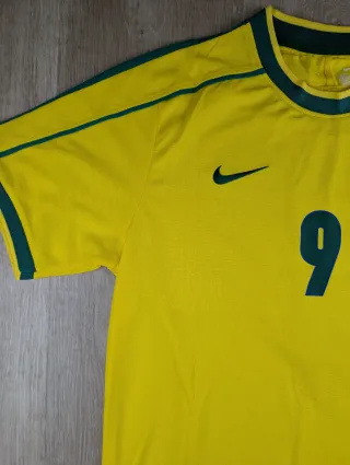 Camiseta Ronaldo 9 Brasil 1998