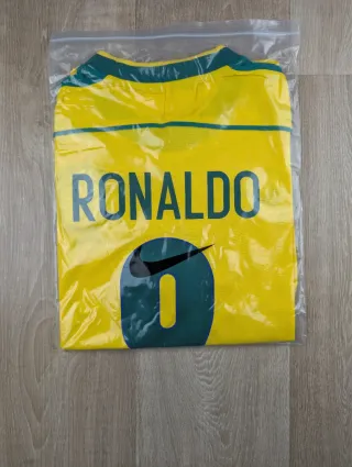 Camiseta Ronaldo 9 Brasil 1998
