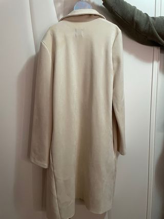 Gabardina Zara Beige Mujer