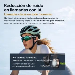 Auriculares Langsdon Ósea IPX8 16GB Bluetooth