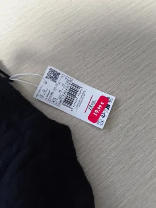 Rebeca Mango azul trenzada