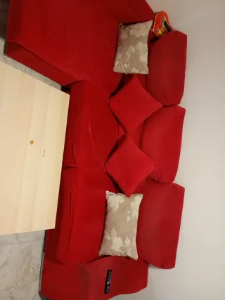 Sofá modular 3 plazas reclinable y convertible