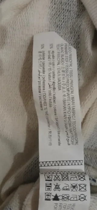 Chaleco Pull and Bear Talla L Rayas