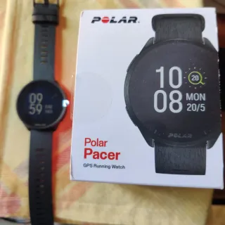 Polar Pacer Night Black