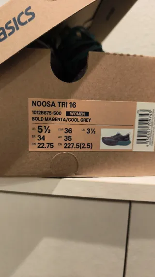 Zapatillas Asics Running Mujer Rosa/Morado