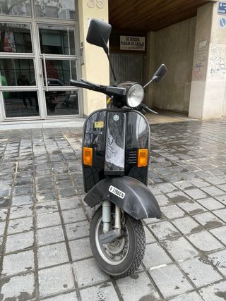 Vespa PK75 Elestart Negra