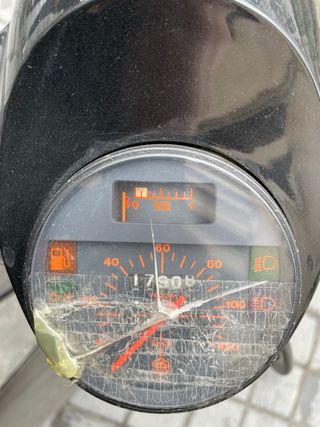 Vespa PK75 Elestart Negra