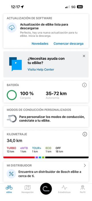 Bici Eléctrica Bianchi