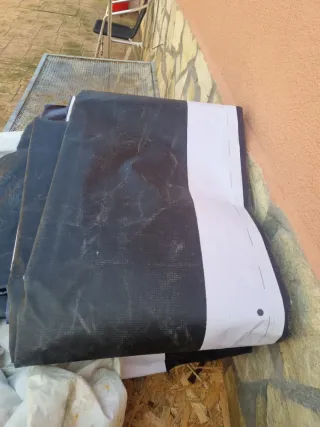 Lonas PVC Vinílicas Negras y Blancas