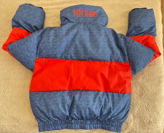 Chaqueta Pepe Jeans azul y roja