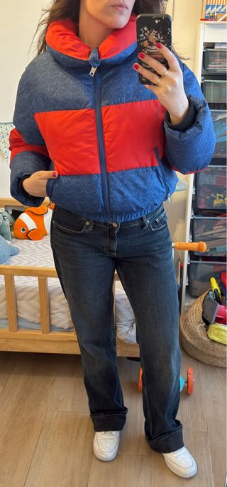 Chaqueta Pepe Jeans azul y roja