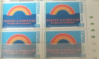 Cine Español 6 Hojas Bloques+14 Sellos nuevos MNH